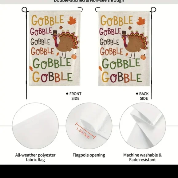 Thanksgiving Garden Flag - Picture 6 of 6